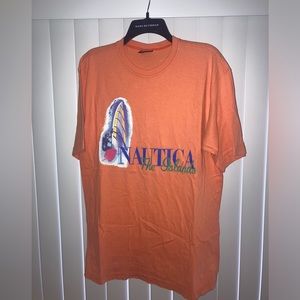 Men’s vintage nautica graphic t shirt size small